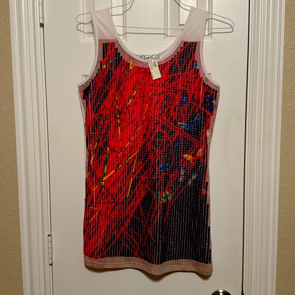 New! never worn sequintank top.